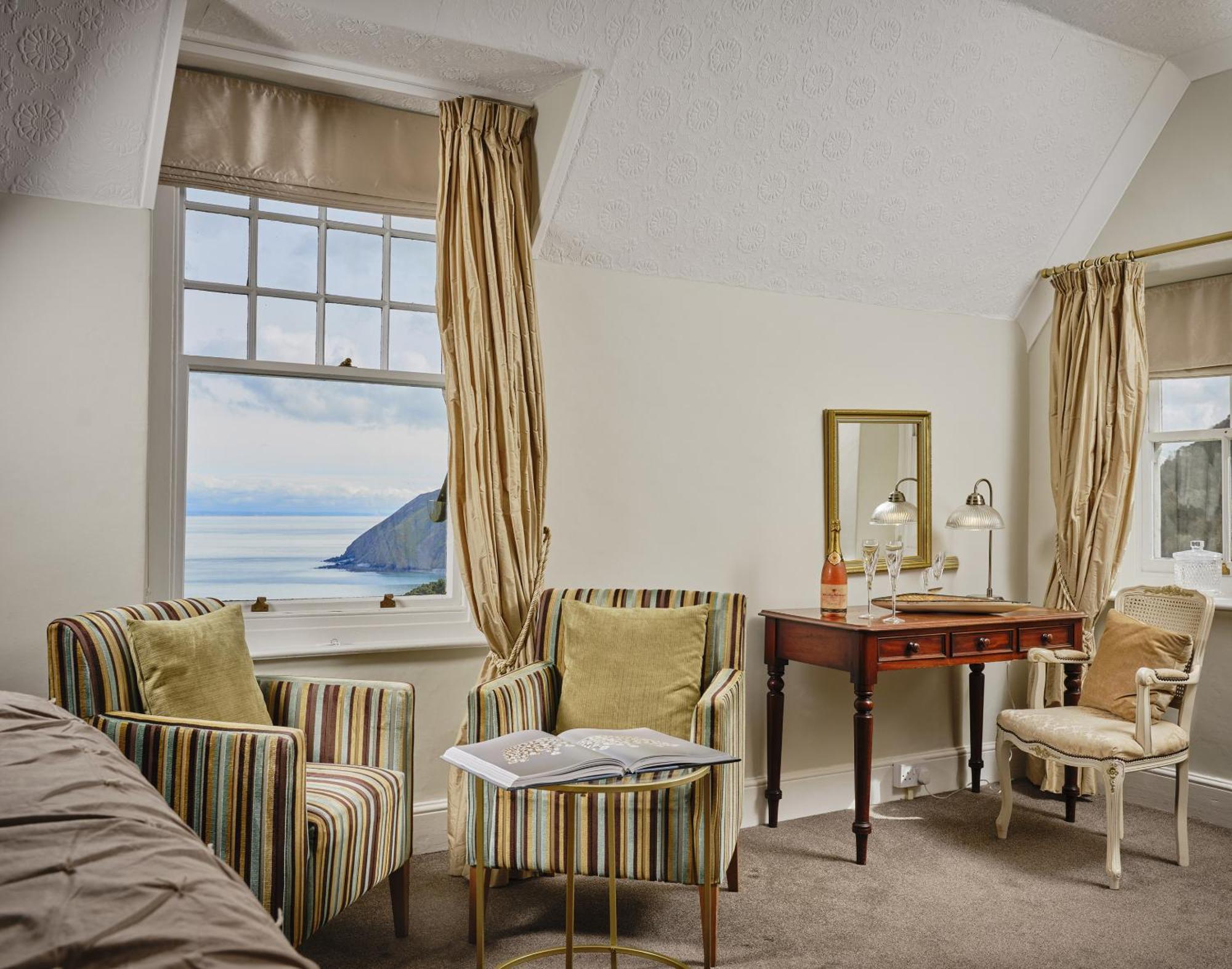 Highcliffe House Bed & Breakfast Lynton Exterior foto