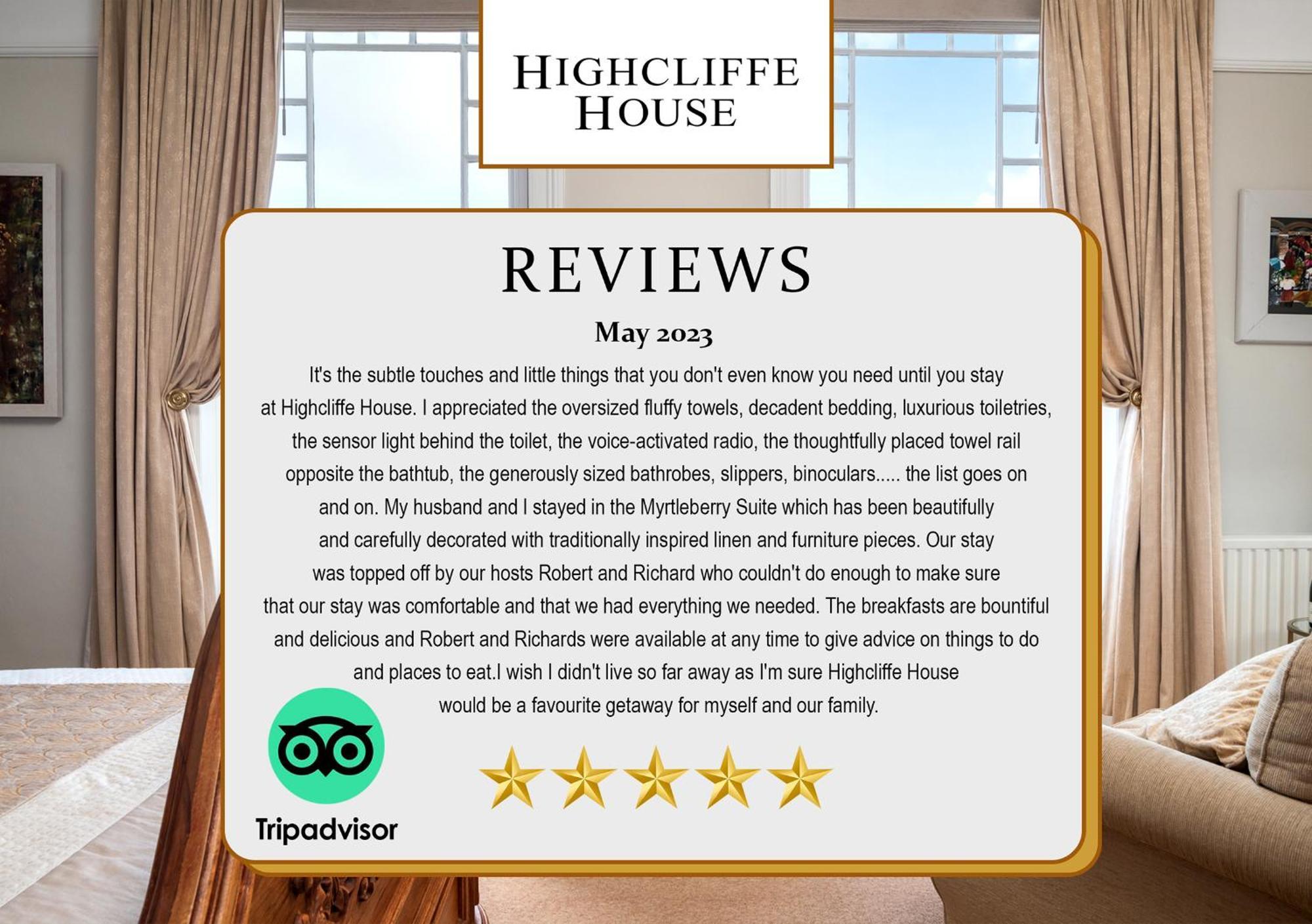Highcliffe House Bed & Breakfast Lynton Exterior foto